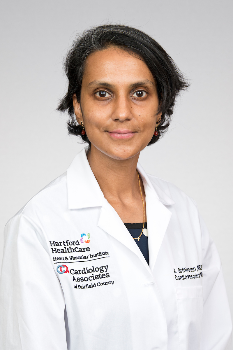 Cardiology Associates of Fairfield County | Connecticut | Aparna Srinivasan,  MBBS, Ph.D.